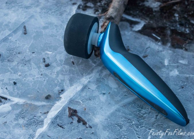 the Tantus Rumble lies diagonally over a sheet of ice